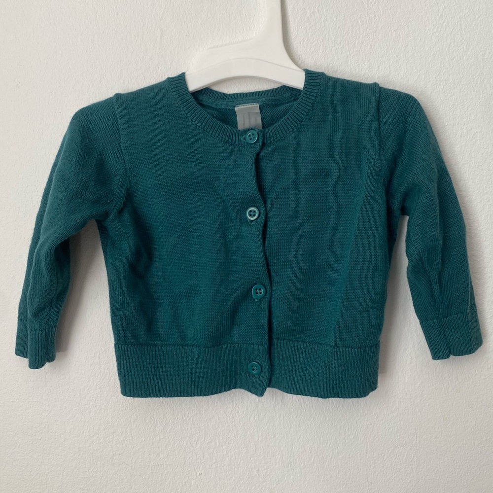 Teal Cardigan